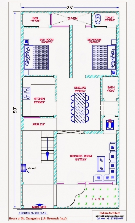 Amazing 25 X 50 Layout Plans Luxury 28 [ House Map Design 25 X 50 House Map Design 25*50 Picture