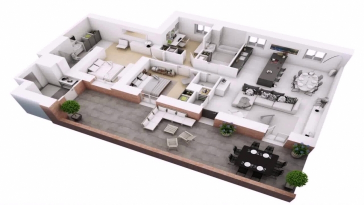 Amazing 3 Bedroom House Plan On Half Plot - Youtube Building Plans On Half Plot Pic