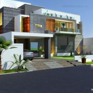 Modern 3D Elevation