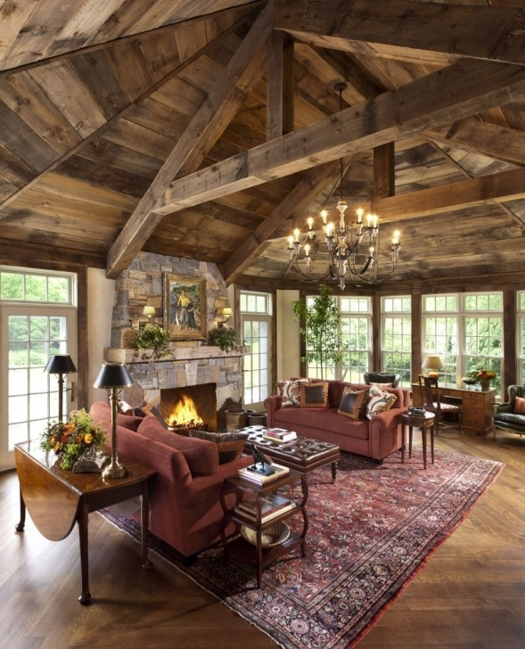Amazing Cushty Rustic Living Room Ideas Rustic Decor Living Rooms Rustic Rustic Mountain Home Decor Image