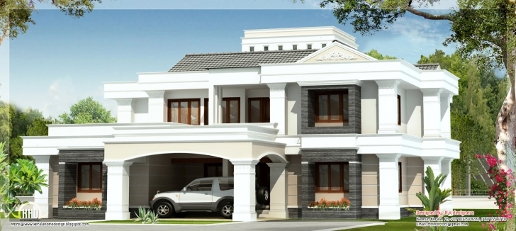 Amazing Double Floor Bedroom House Kerala Home Design Plans - Architecture Karala Palan Model House Pic