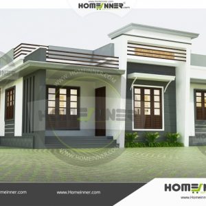 Low Budget Modern 3 Bedroom House Design In India