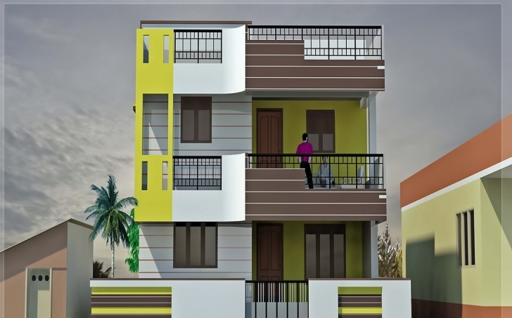 Amazing House Design Indian Style Plan And Elevation Idea — Simple House Indian Small House Designs Photos Image