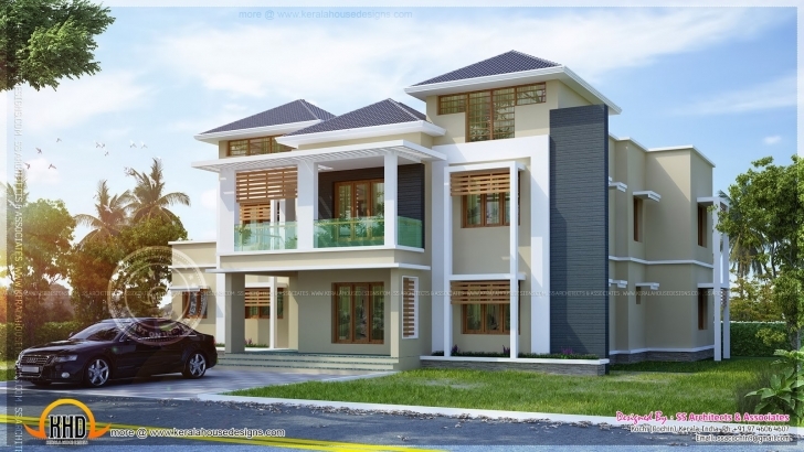 Amazing January 2014 Kerala Home Design And Floor Plans Stunning 3300 Square House Model Kerala 2014 Image