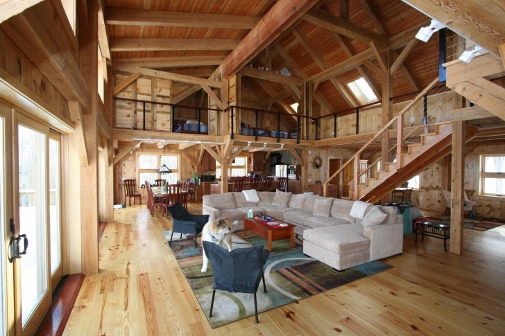 Amazing Metal Barn House, Pole Barn Home's Interior Barn Home Interiors House Inside Metal Pic