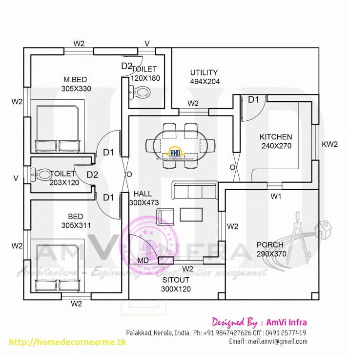 Astonishing 1000 Sq Ft House Plans 2 Bedroom Indian Style Newest - House For 1000 Sq Ft House Plans 3 Bedroom Pic