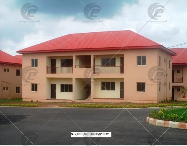 Astonishing 2 Bedroom Flats At Elim Estate, Gateway Layout Enugu | Enoughspaces 4 Bedroom Flat House Plans In Nigeria Pic