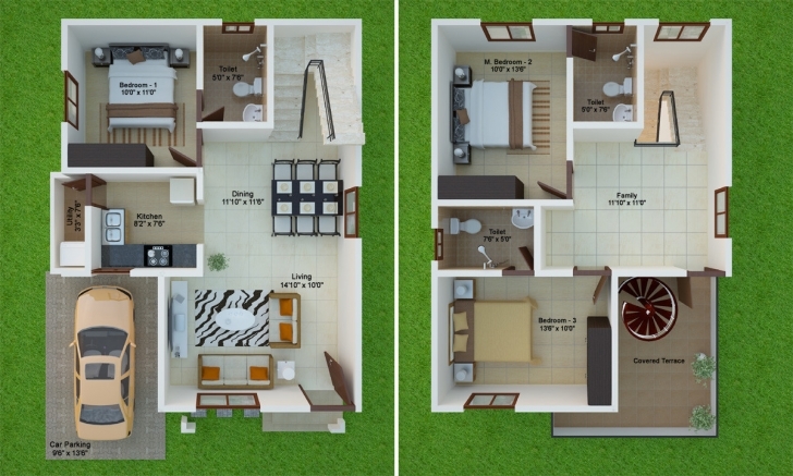Astonishing 30 By 40 House Plans - Home-Improvements Home Design 10×30 Image