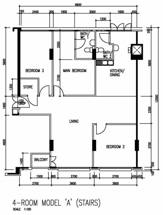 Astonishing Apartments : One Level House Plans Lovely Floor Plan Bedroom Standard 3 Bedroom Flat Plan Pic