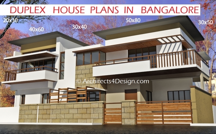Astonishing Duplex House Plans In Bangalore On 20X30 30X40 40X60 50X80 G+1,g+2,g Gallery Elevation Design Size 13Ft Photo