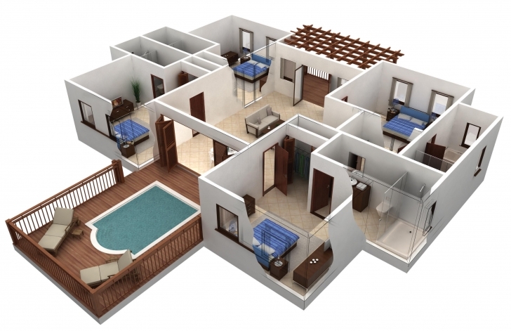 Astonishing Fantastic Design Your Home 3D 21 Photographs | Interior Design Fantastic 3D Modern House Plan Picture