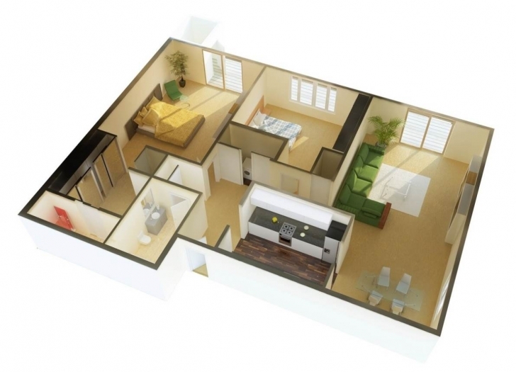 Astonishing House Plan And Design For 3 Bedroomed House 3 Bedroom House Plans Small 3 Bedroom House Plans South Africa Picture