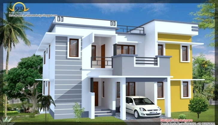 Astonishing Modern Contemporary House Elevation - Building Plans Online | #88428 Front Elevation Designs For Single Storey Terrace House Picture