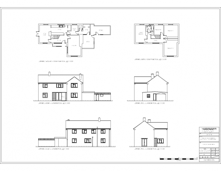 Astonishing Modern House Floor Plan With Elevation Awesome Glamorous Simple Simple Model Plan And Elevation Section Image