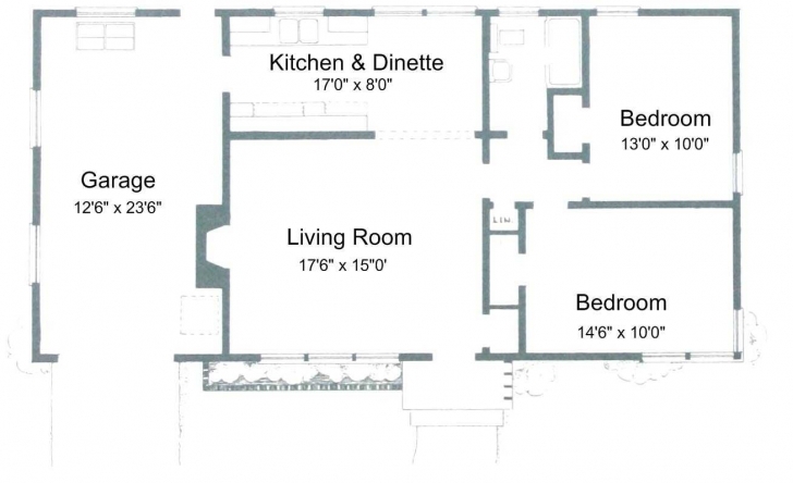 Astonishing Plain Simple House Plans Trends With Outstanding 2 Bedroom Ranch Simple House Plans Picture