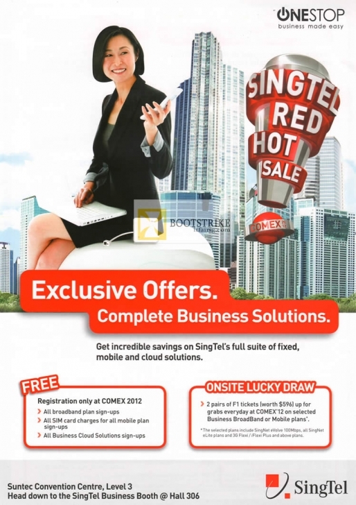 Astonishing Singtel Business One Stop Business Solutions, Free Registration How To Draw One Stop Solution Pic