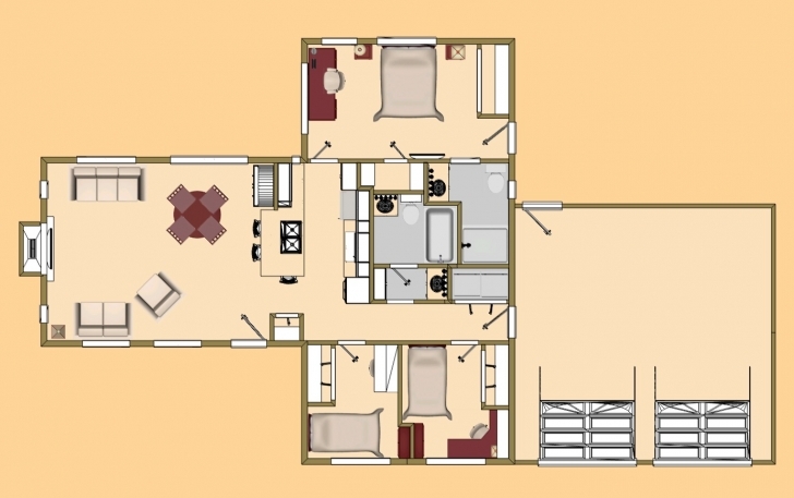 Astonishing Small House Plans Under 1000 Sq Ft Pre Fab | Daily Trends Interior 1000 Sq House Plan And House Pothos Image