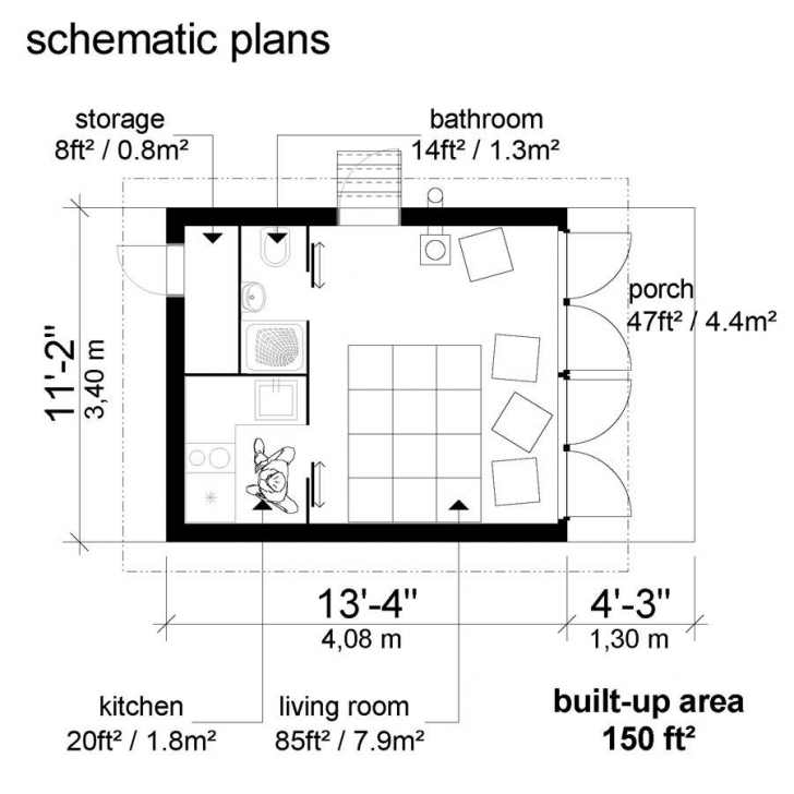 Astonishing Small House Plans With Shed Roof Tiny House Plans Photo