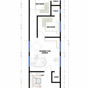 15 By 45 House Plan
