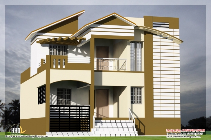 Awesome 3 Bedroom South Indian House Design - Kerala Home Design And Floor Plans South Indian House Pic Pic