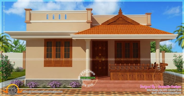 Awesome Alfa Img Showing Small Kerala House Model - House Plans | #53315 Small House Model Kerala Photo