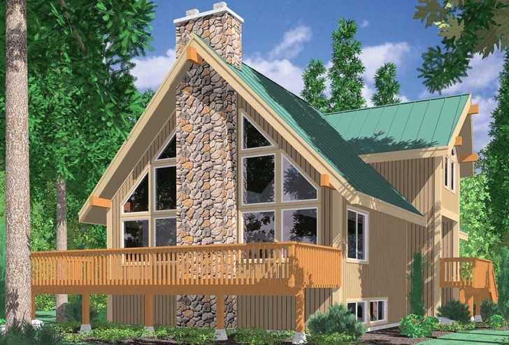 Awesome Frame Houses Ideas Small Modern Bedroom Bath With Garage Underneath A Frame House Plans With Garage Underneath Picture