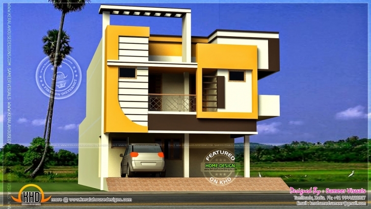 Awesome Indian Style Small House Front Elevation | The Base Wallpaper 25 Feet Front Design Pic