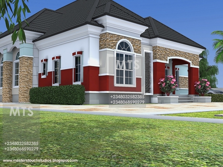 Awesome Mr Chukwudi 5 Bedroom Bungalow Bungalow Building Plans In Nigeria Photo