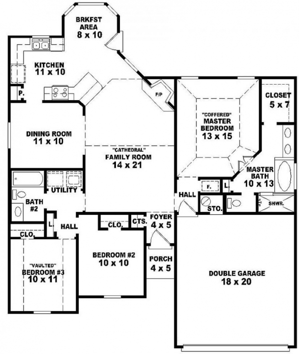 Best 3 Bedroom House Designs And Floor Plans Philippines - House Decorations 15 ×15 Floor Plan Nairaland Picture