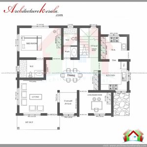 Two Storey House Plan Three Bedroom House With Elevation