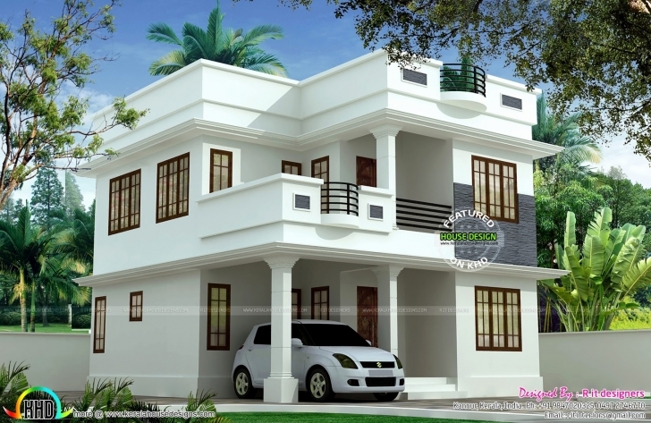 Best 3 Bedroom House Plans In Kerala Double Floor Luxury 1897 Sq Ft Cute Kerala Home Design Double Floor Photo