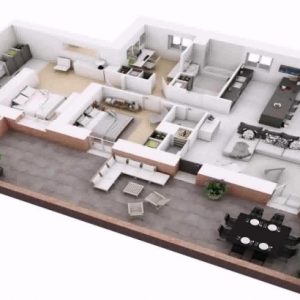 House Plan For Half Plot Of Land