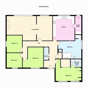 5 Bedroom Bungalow Plans Uk