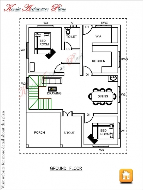 Best 6 Coolest 3 Bedroom Simple Home Plan Bedroom Duplex House Plans In Kerala Simple Home Plans 3 Bedrooms Picture