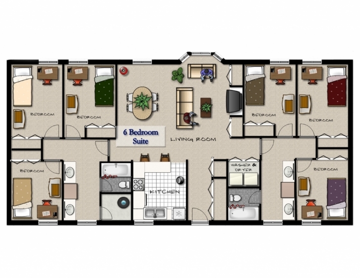Best Apartment: 4 Bedroom Apartment Floor Plans 4 Bedroom Flat Floor Plan Design Pic