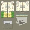 Semi Detach Bungalow Plan And Elevation
