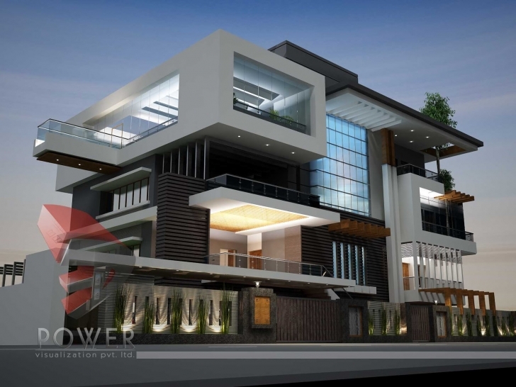 Best Building A Contemporary Home - Homes Floor Plans Modern Architecture House Buildings Image