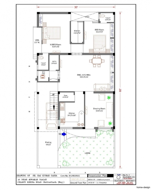 Best Home Naksha Fresh On Popular 2060 With 20 X 60 House Plan Design 20*60 House Plans Picture
