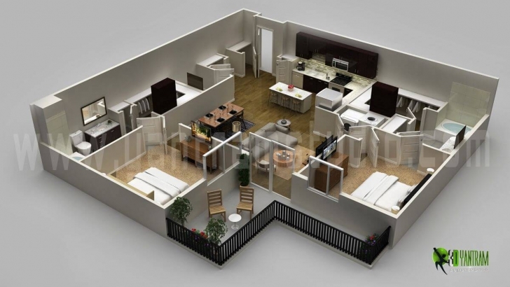 Best House Plan 3D Floor Plan, 2D Floor Plan, 3D Site Plan Design, 3D Fantastic 3D Modern House Plan Image