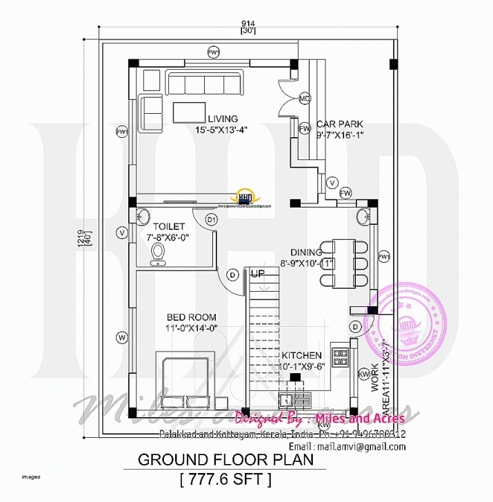Best House Plan For South Facing Plot With Two Bedrooms - Thoughtyouknew South Facing House Plans 20 X 60 Image