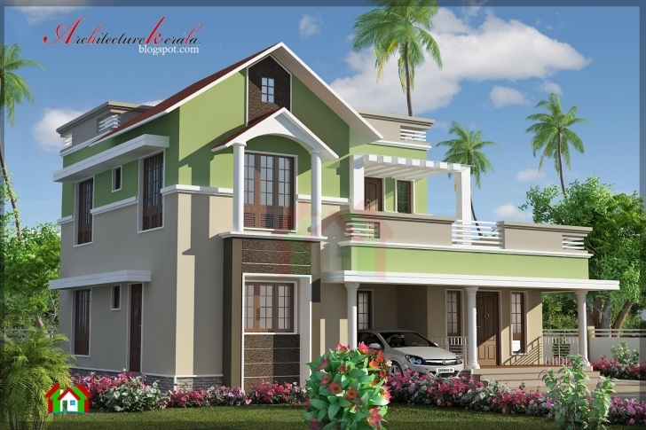Best Kerala House 3D Elevation Design | The Base Wallpaper Kerala Elevation Residential House Plans Photo