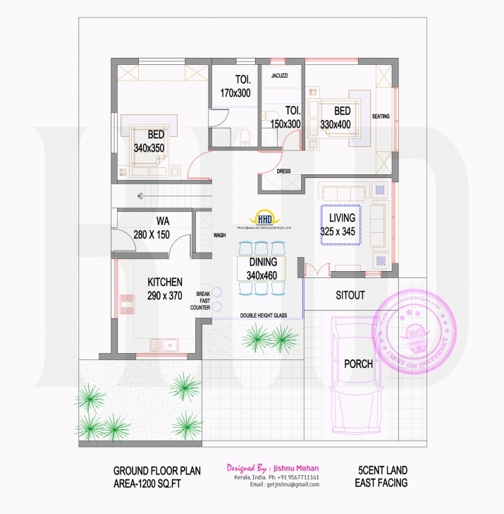 Best Luxury Design House Plans 4 Cents Kerala 8 This House Can Be Built House Plans 4 Cent Plot Image