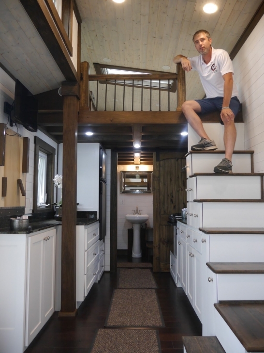 Best Relaxshacks: A Luxury Tiny House On Wheels!? And Its Fully Off 2 Story Tiny House Interior Pic