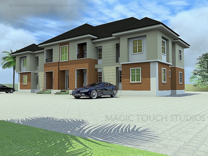 Brilliant 3 Bedroom Twin Block Of Flats - Residential Homes And Public Designs 3 Bedroom Twin Flat Image