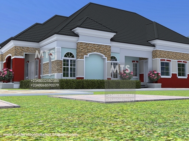 Brilliant 5 Bedroom Bungalow Design Mr Chukwudi 5 Bedroom Bungalow Residential 5 Bedroom Bungalow Floor Plans In Nigeria Photo