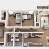 Three Bedroom Flat For Rent