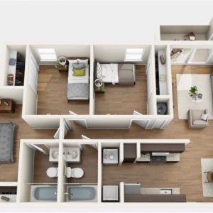 Three Bedroom Flat For Rent