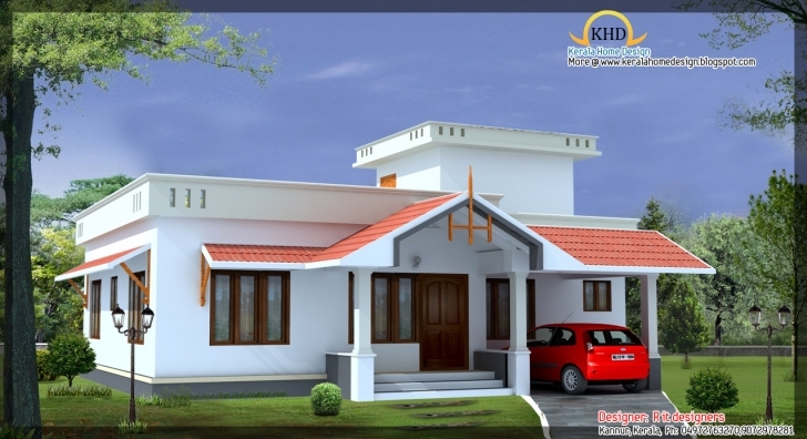 Brilliant Home Architecture: Beautiful House Elevations Kerala Home Design Single Floor House Elevation Marvelous Pic