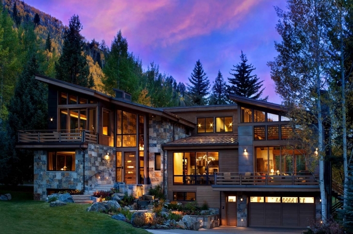 Brilliant Home Design Colorado Mountain Plans Captivating Modern Rustic In Modern Rustic Mountain Home Plans Image