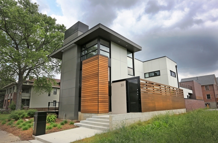 Brilliant How Much Does Flat Roof Replacement Cost? | Angie's List Modern Flat Roofed Houses Pic